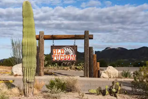 Old Tucson Sign 